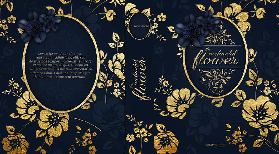 enchanted flower Premade Cover