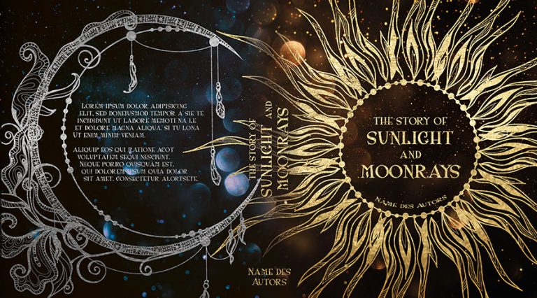 The Story of Sunlight and Moonrays Premade Cover